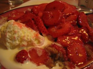 Strawberry cobbler photo