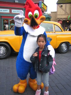 Photo of Woodpecker Mascot at Universal Studios