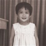 Angel as an infant...infanticipating Manuel.